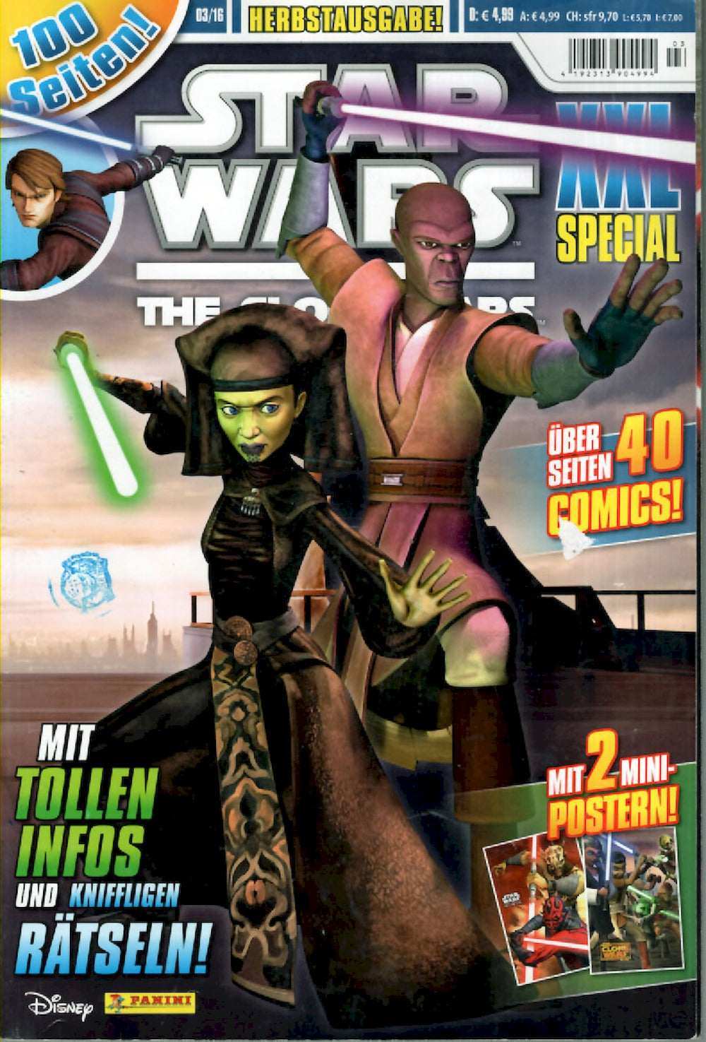 Star Wars The Clone Wars XXL Spezial Magazin Deutschland 2016-03