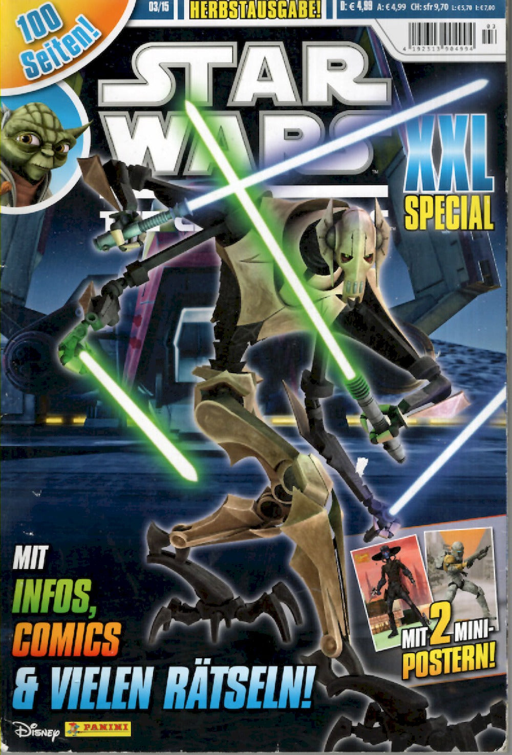 Star Wars The Clone Wars XXL Spezial Magazin Deutschland 2015-03