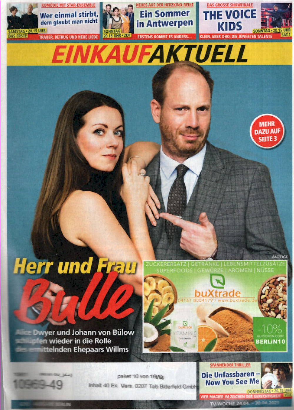 Einkauf Aktuell Magazin Deutschland 2021-18 Alice Dwyer Johann Von Bülow