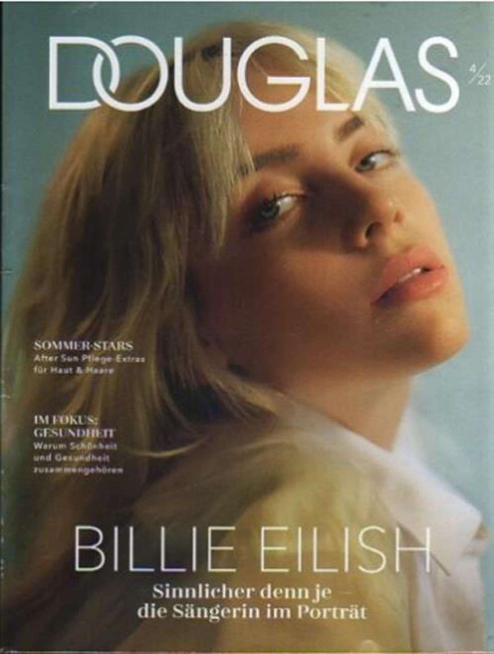 Douglas Magasin Tyskland 2022-04 Billie Eilish Originalutgåva