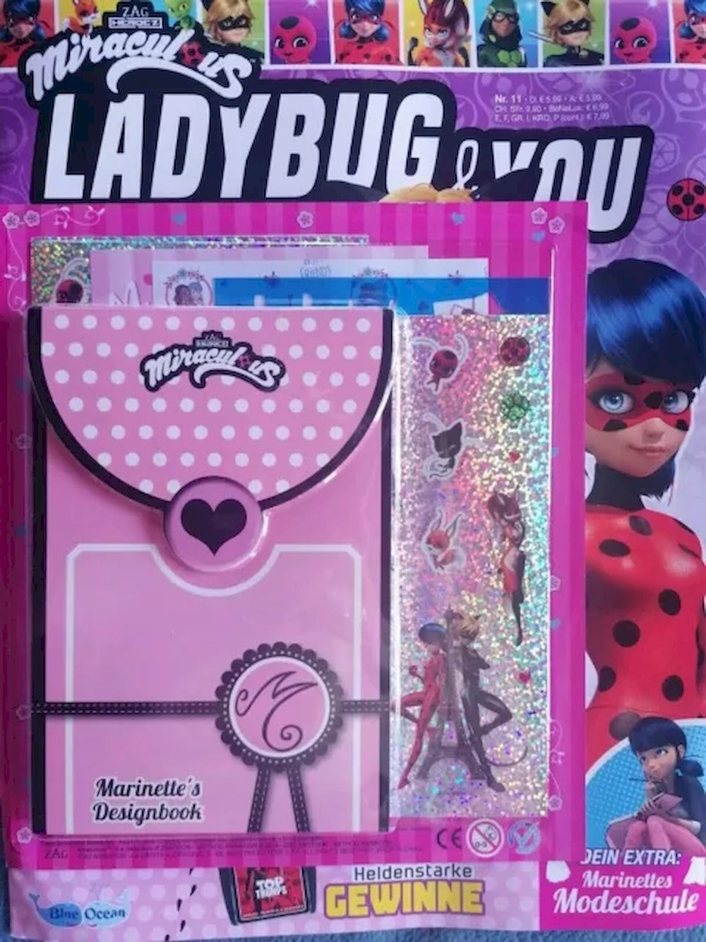 Miraculous Ladybug & You Magazin Deutschland 2024-11 + Gimmick