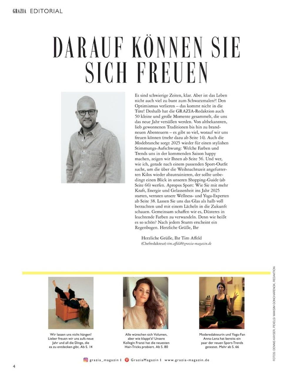 Grazia Magazin Deutschland 2025-02 Kendall Jenner