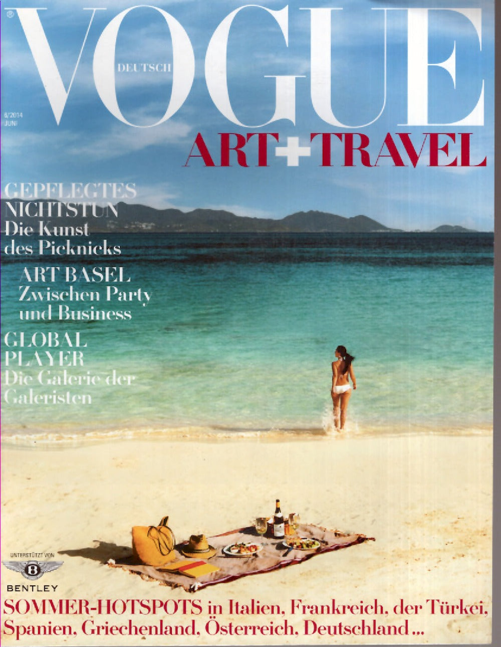 Vogue Spezial Magazin Deutschland 2014 Art Travel