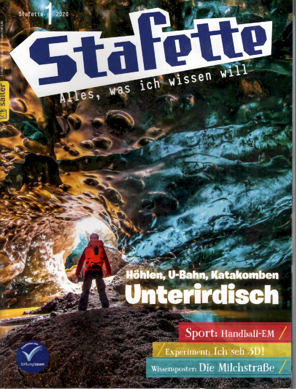 Stafette Magazin Deutschland 2020-01 Anna Gasser Timo Werner + Poster