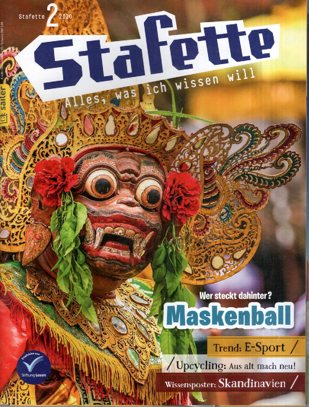 Stafette Magazin Deutschland 2020-02 Mohamed Salah + Poster
