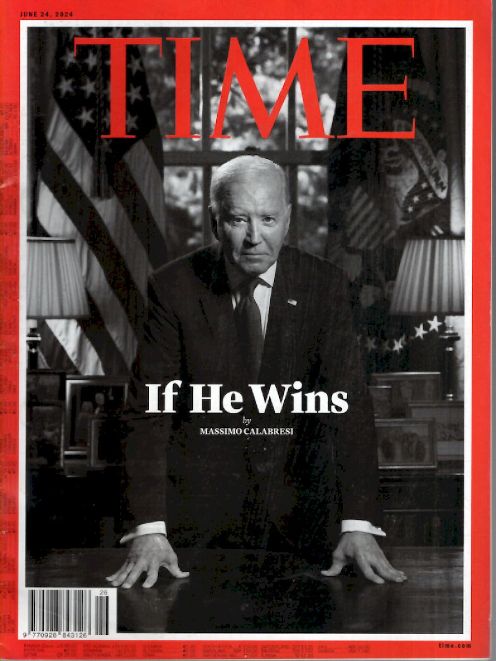 Time Magazin USA 2024-26 Joe Biden