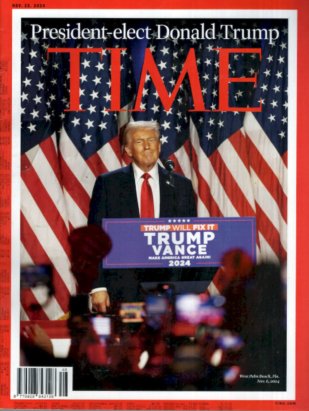 Time Magazin USA 2024-48 Donald Trump