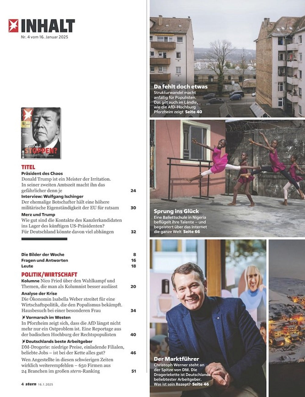 Stern Magazin Deutschland 2025-04 Donald Trump