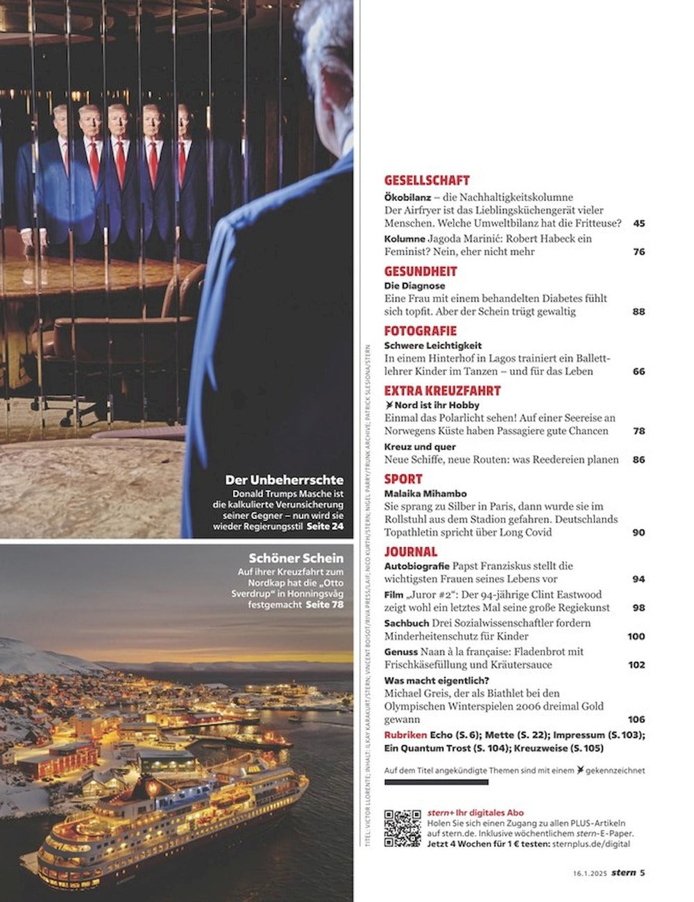 Stern Magazin Deutschland 2025-04 Donald Trump