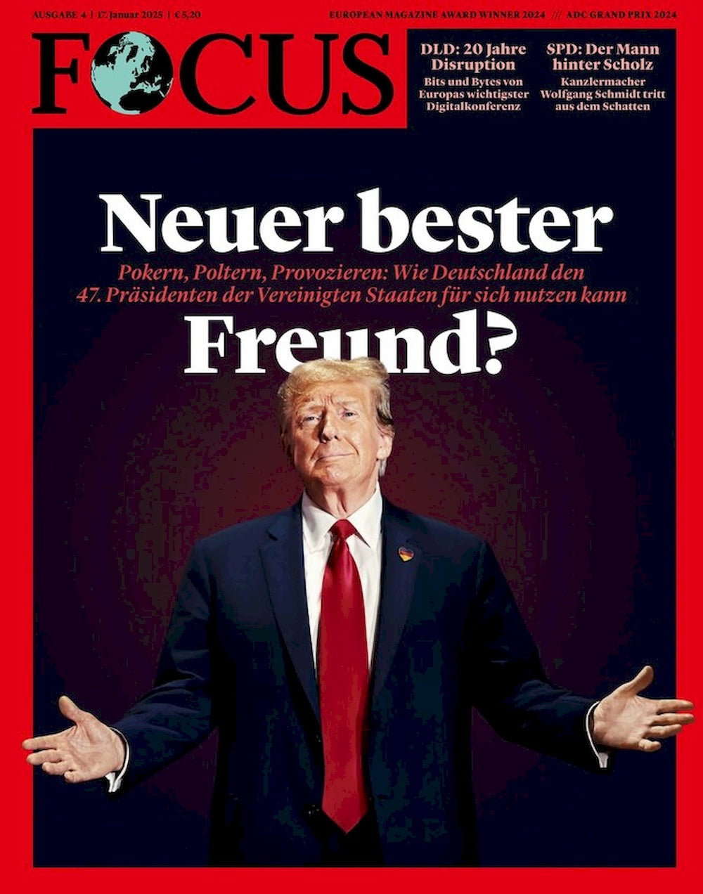 Focus Magazin Deutschland 2025-04 Donald Trump