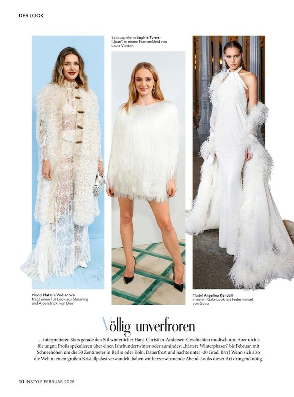 InStyle Magazin Deutschland 2025-02 Rene Zellweger