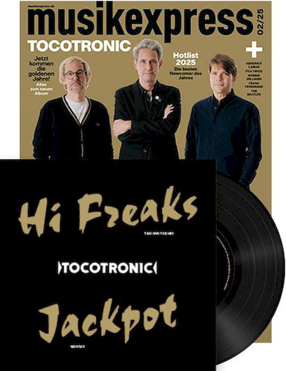 Musikexpress Magazin Deutschland 2025-02 Tocotronic + Vinyl