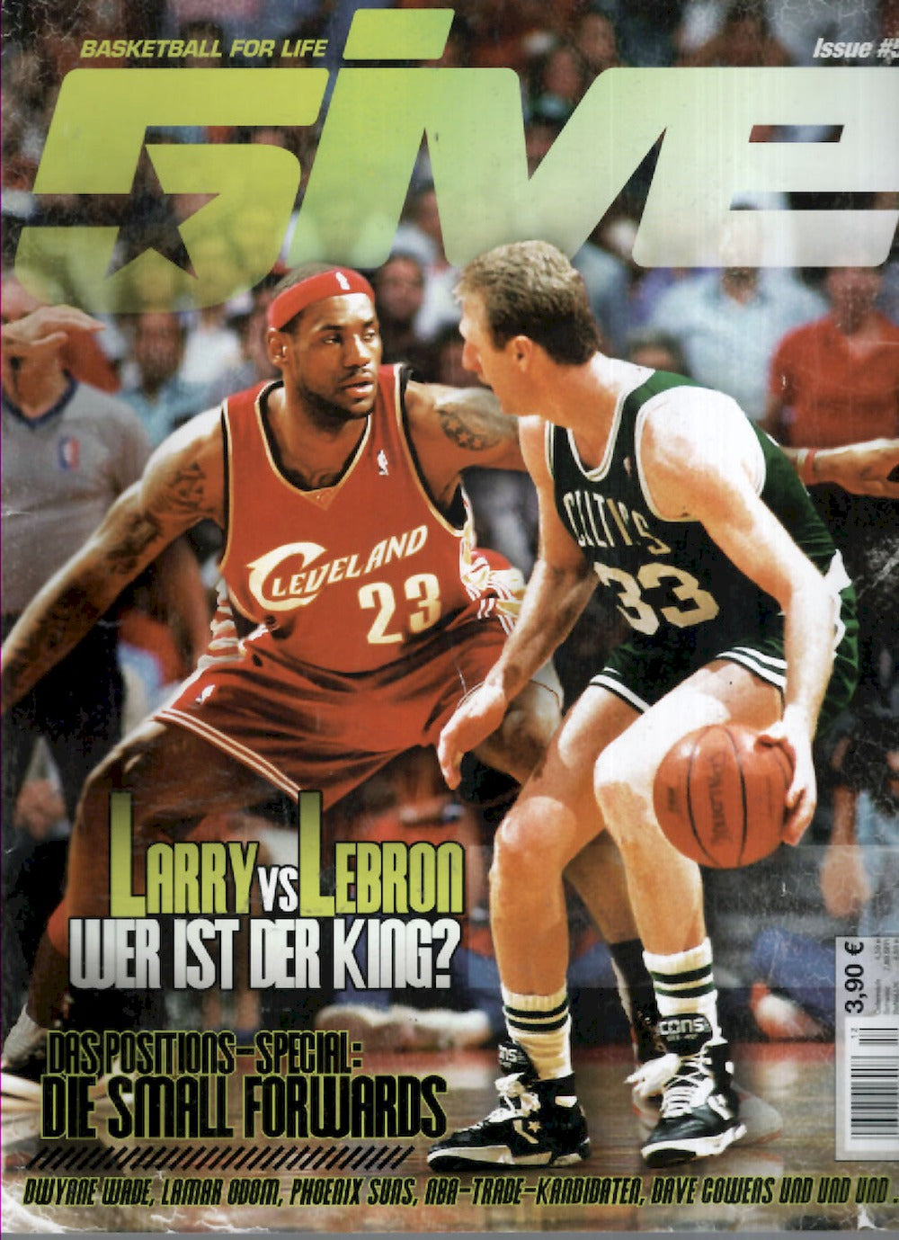 Five Magazin Deutschland 2008-12 Larry Bird LeBron James #53