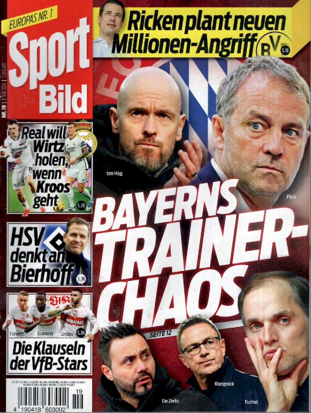 Sport Bild Magazin Deutschland 2024-19 Florian Wirtz Bayern München