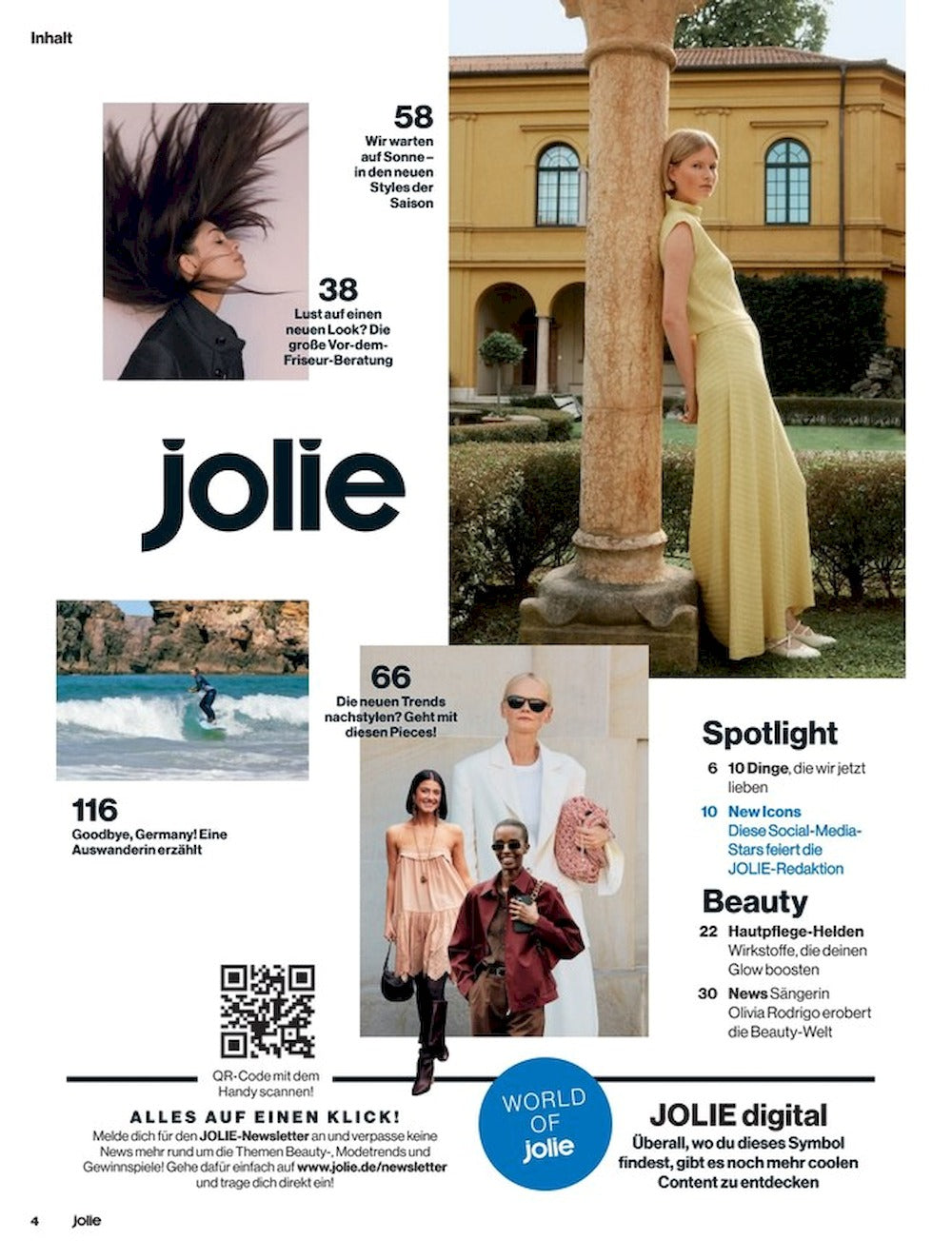 Jolie Magazin Deutschland 2025-02+03 Zeena Shah Leonie Hanne Emili Sindlev