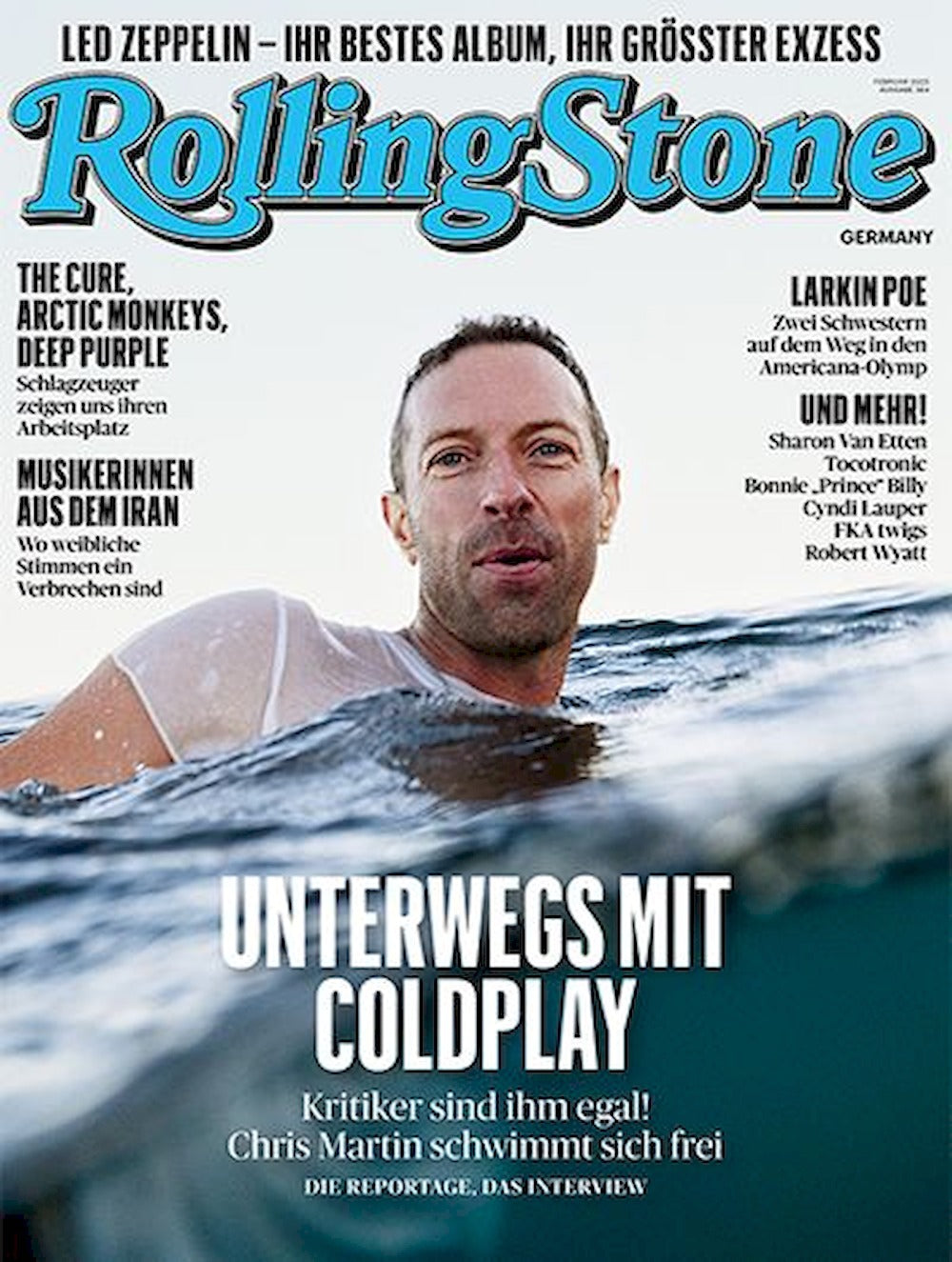 Rolling Stone Magazin Deutschland 2025-02 Chris Martin Coldplay The Cure Larkin Poe