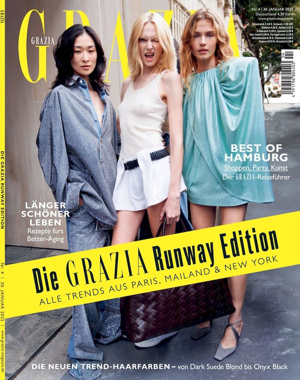 Grazia Magazin Deutschland 2025-04 Chu Wong Alex Monette Consani Ella Mccutcheon