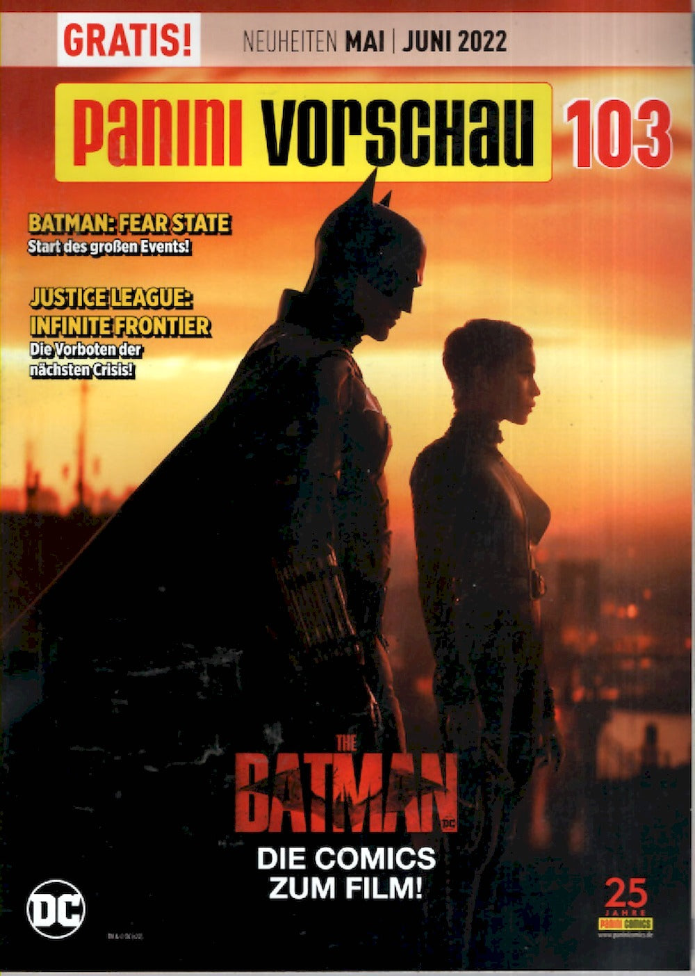 Panini Vorschau Magazin Deutschland 2022-05+06 Batman Justice League #103