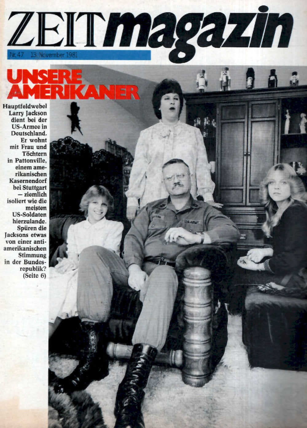 Zeit Magazin Deutschland 1981-47 Mitford Girls