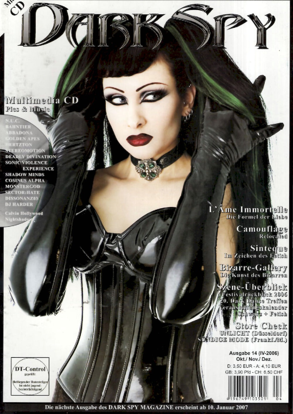 Dark Spy Magazin Deutschland 2006-04 Abbadona Hertzton Apes Stereomotion #14