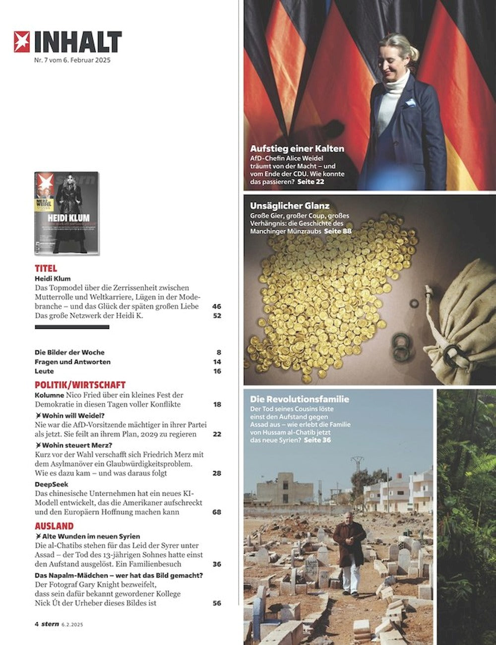 Stern Magazin Deutschland 2025-07 Heidi Klum
