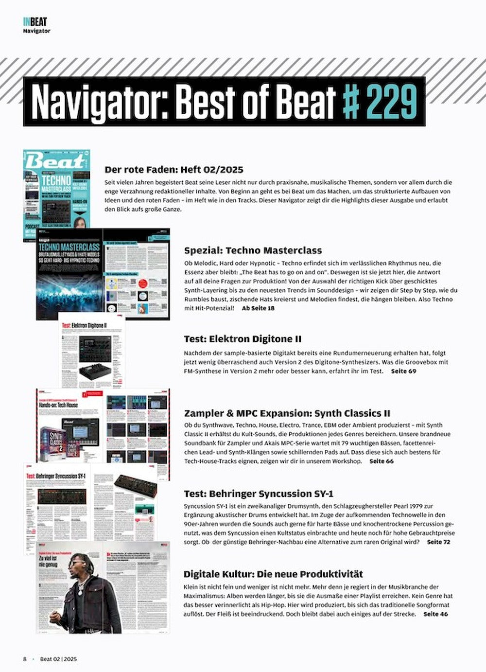 Beat Magazin Deutschland 2025-02 Anfisa Letyago Häxa #229