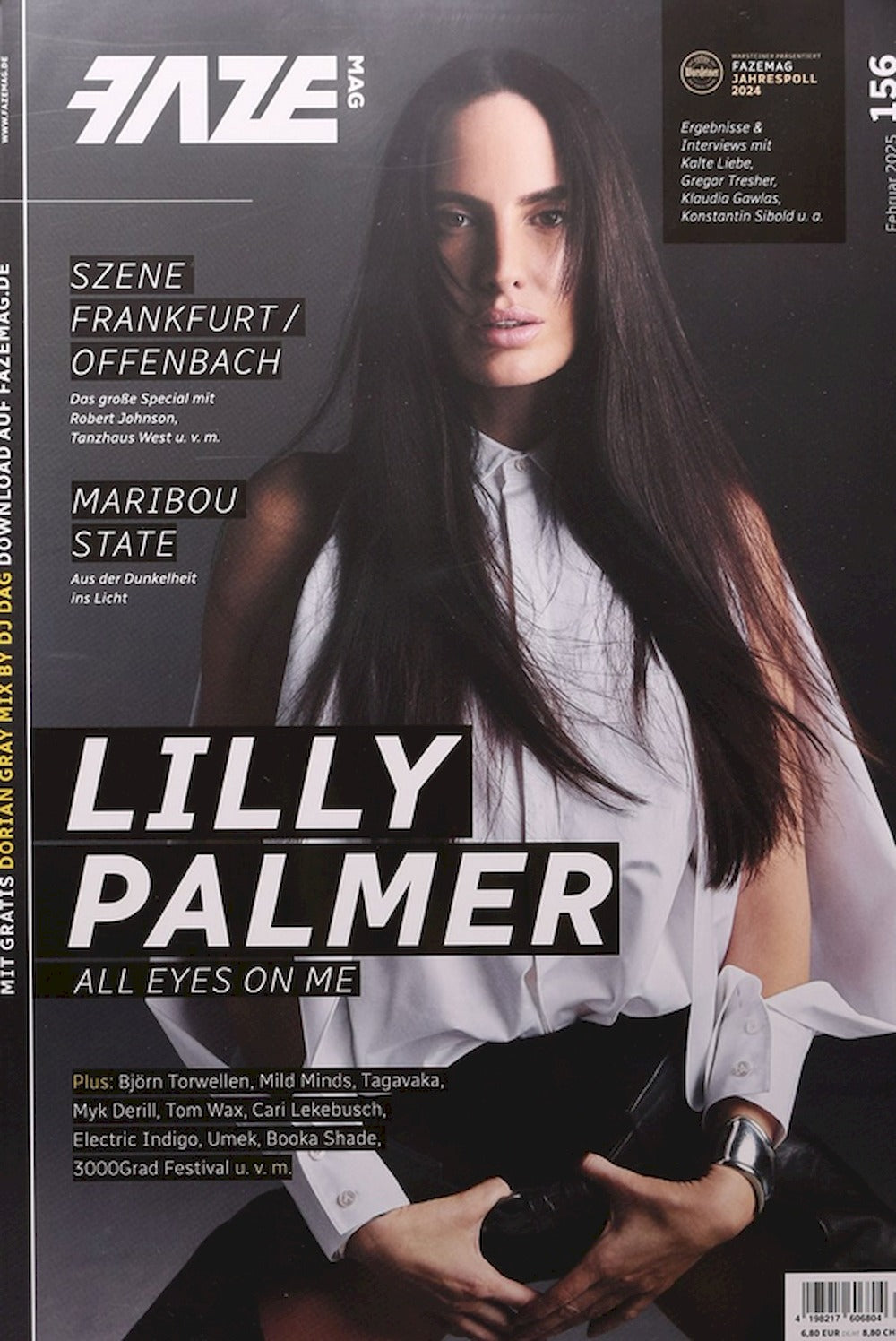 Faze Magazine Allemagne 2025-02 Lilly Palmer Maribou State Édition originale