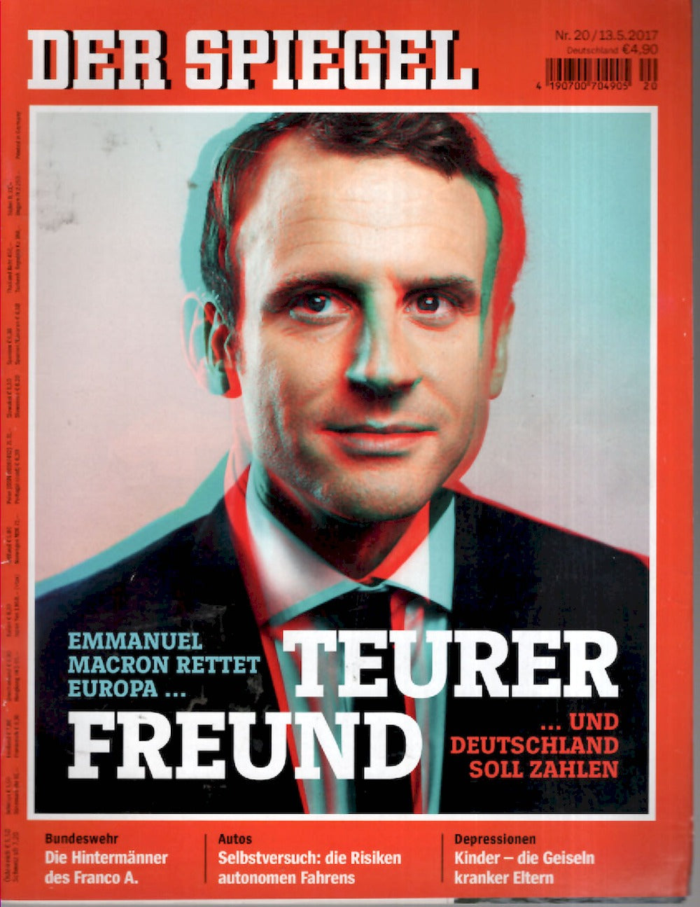 Der Spiegel Magazin Deutschland 2017-20 Macron EU