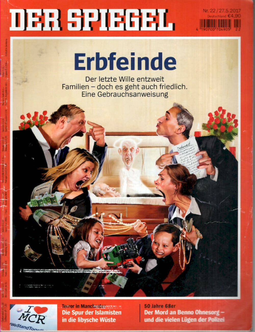 Der Spiegel Magazin Deutschland 2017-22 Ariana Grande Benno Ohnesorg