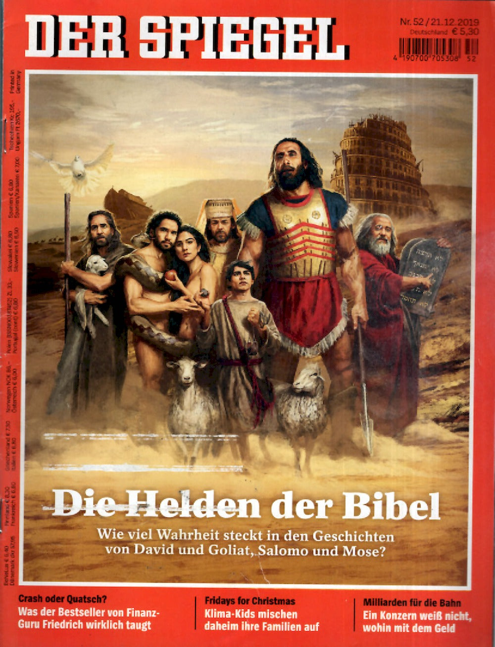 Der Spiegel Magazin Deutschland 2019-52 David Goliath Salomo Mose