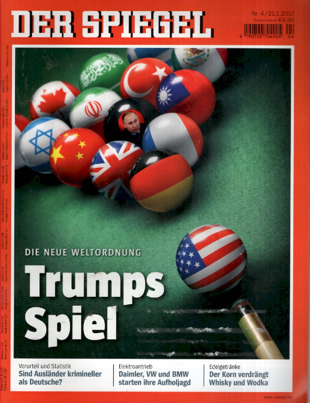 Der Spiegel Magazin Deutschland 2017-04 Donald Trump