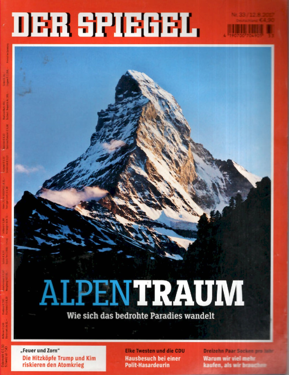 Der Spiegel Magazin Deutschland 2017-33 Trump Kim