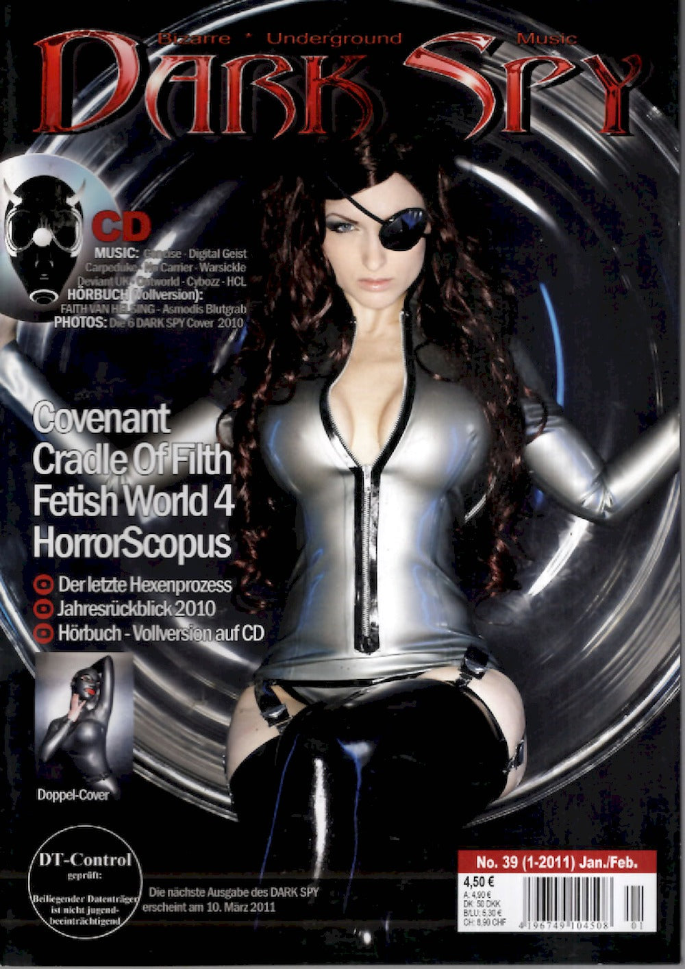 Dark Spy Magazin Deutschland 2011-01 Sister Sinister Covenant #39 + Poster