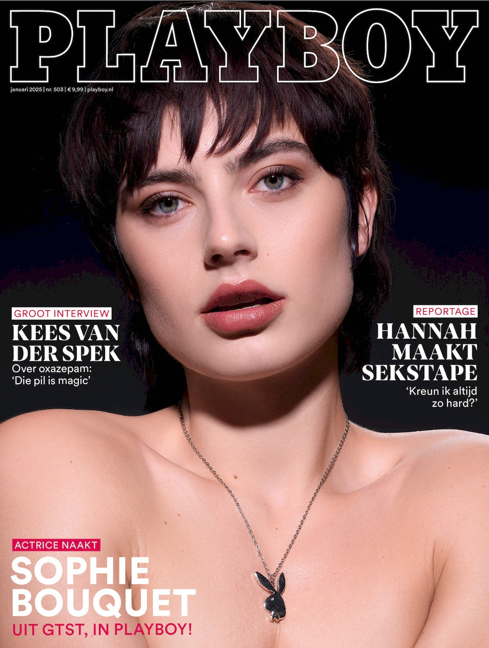 Playboy Magazin Niederlande 2025-01 Sophie Bouquet