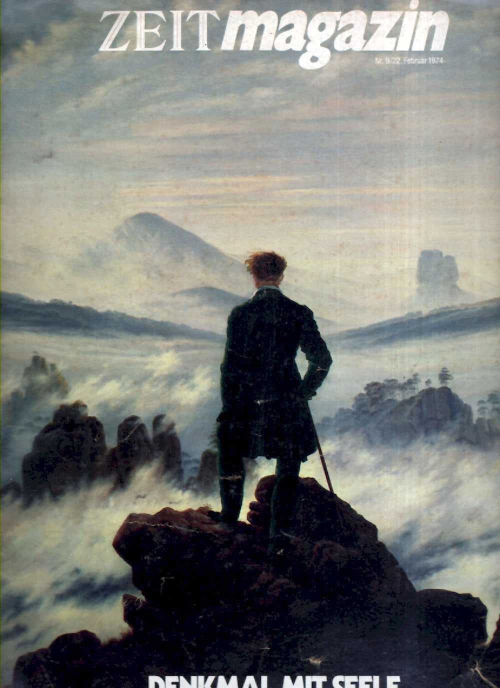 Zeit Magazin Deutschland 1974-09 Caspar David Friedrich