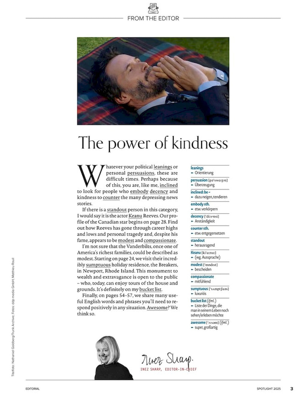 Spotlight Magazin Deutschland 2025-03 Keanu Reeves