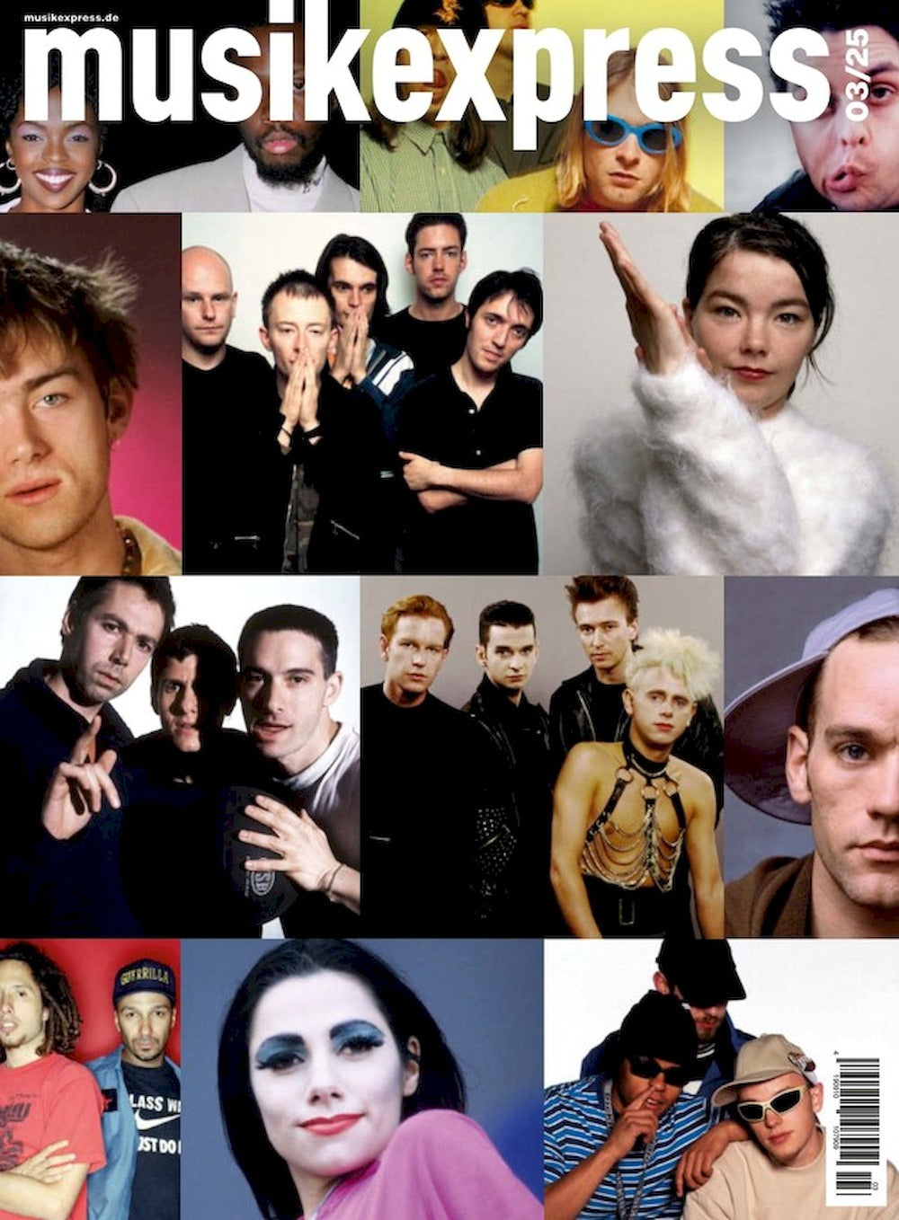 Musikexpress Magazin Deutschland 2025-03 Björk Bela B Nicolas Jaar David Lynch Bilderbuch