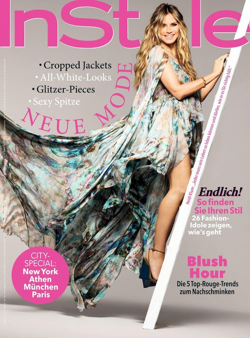 InStyle Magazin Deutschland 2025-03 Heidi Klum