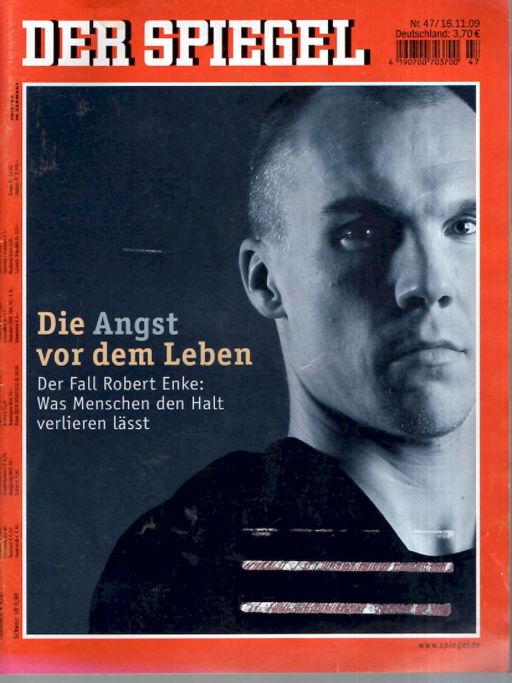 Der Spiegel Magazin Deutschland 2009-47 Robert Enke