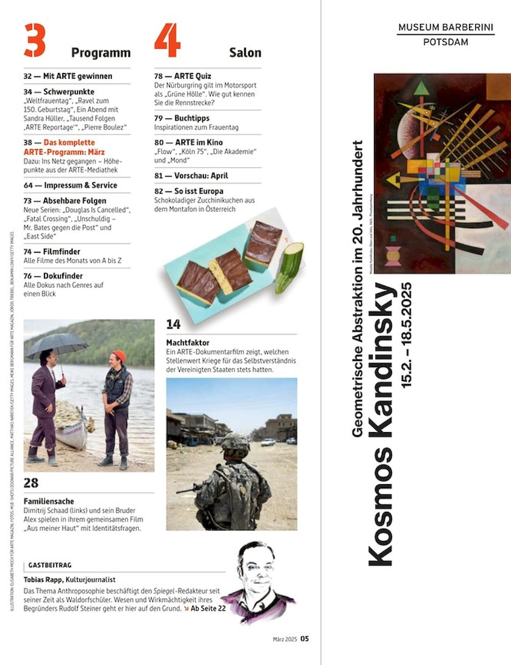 Arte Magazin Deutschland 2025-03 Sandra Hüller