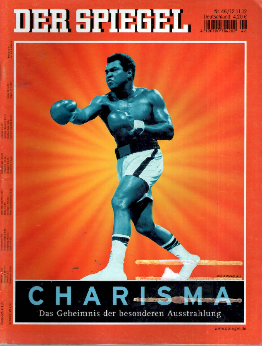Der Spiegel Magazin Deutschland 2012-46 Muhammad Ali 5 Cover 5