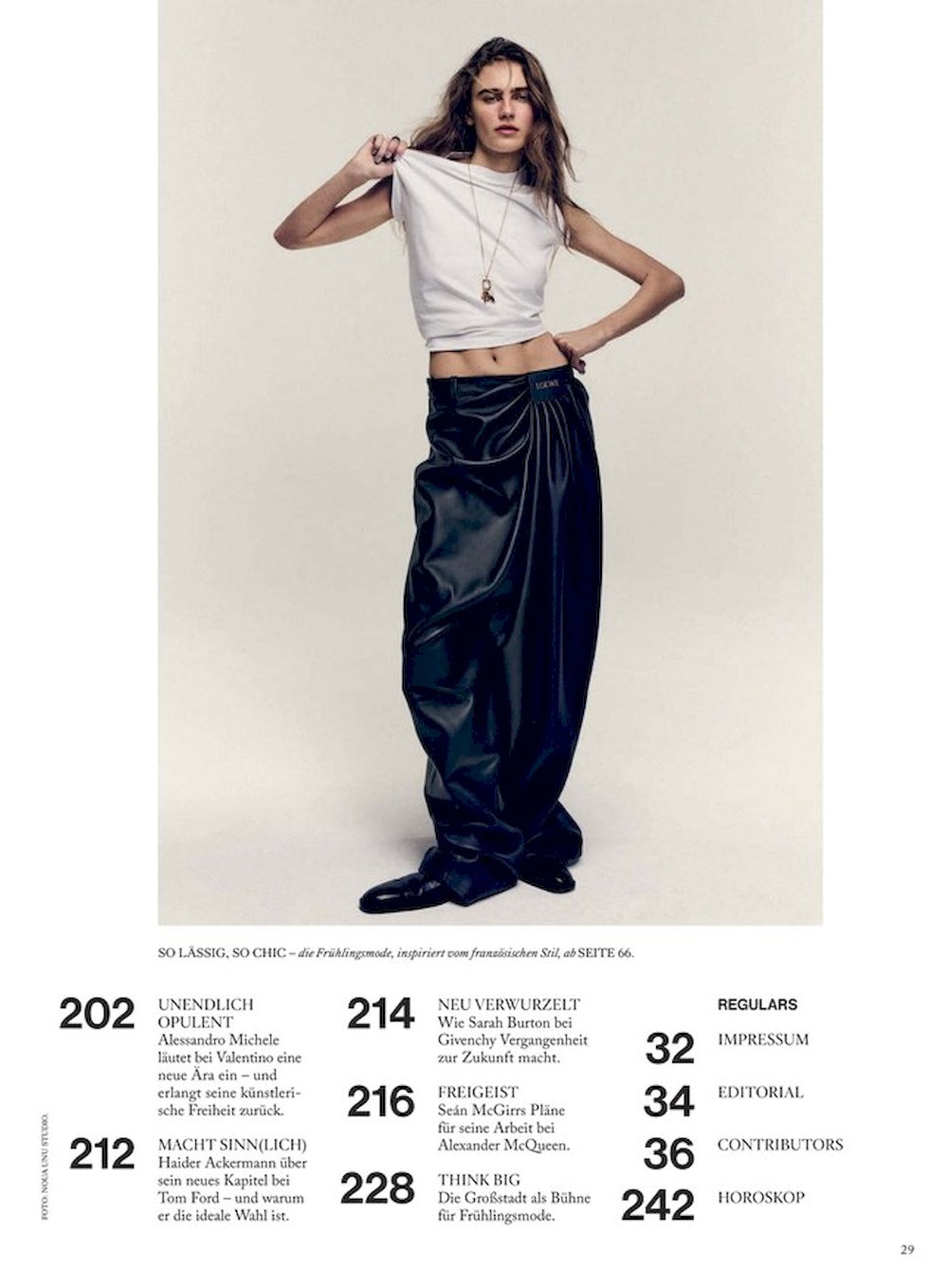 Vogue Magazin Deutschland 2025-03 Emilia Schüle