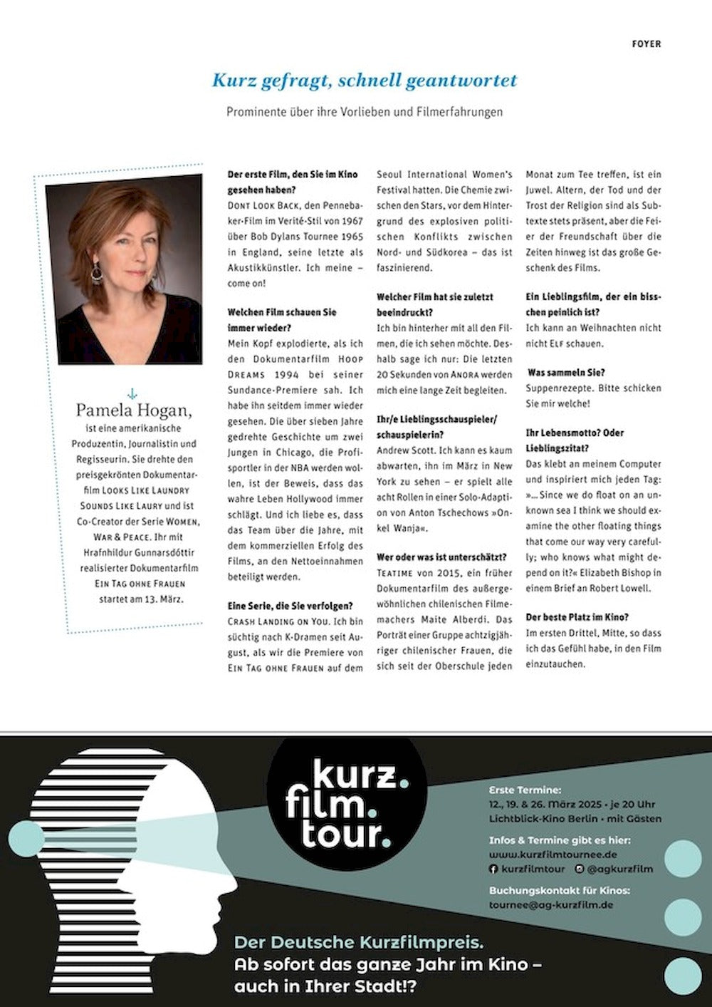 EPD Film Magazin Deutschland 2025-03 Timothee Chalamet Bob Dylan David Lynch