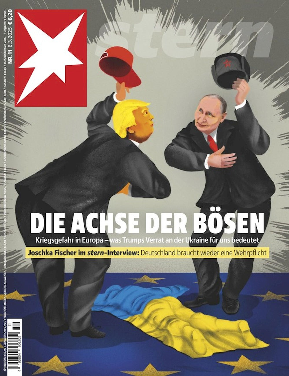Stern Magazine Germany 2025-11 Donald Trump Wladimir Putin VERY GOOD