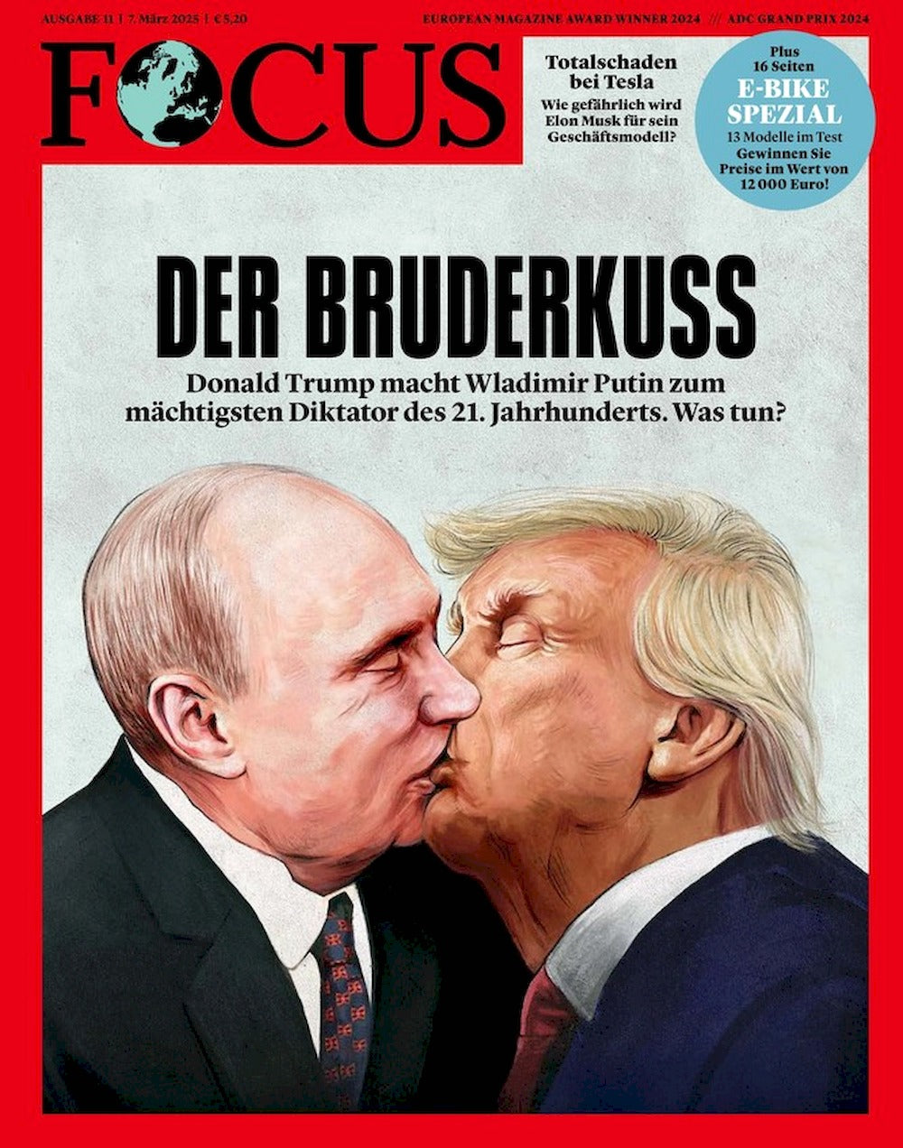 Focus Magazin Deutschland 2025-11 Donald Trump Putin