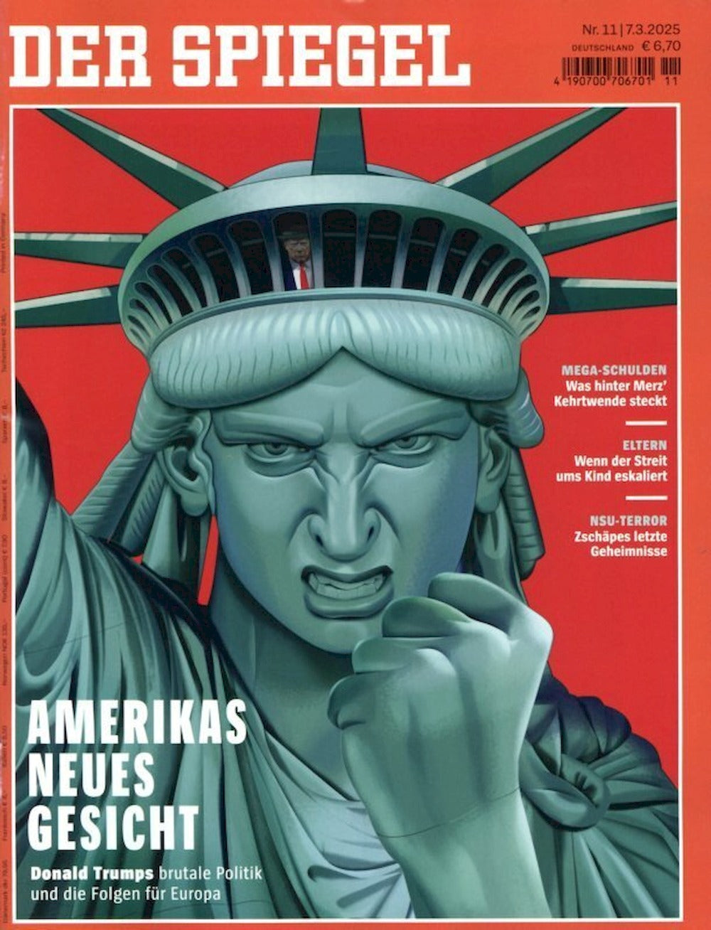 Der Spiegel Magazin Deutschland 2025-11 Donald Trump
