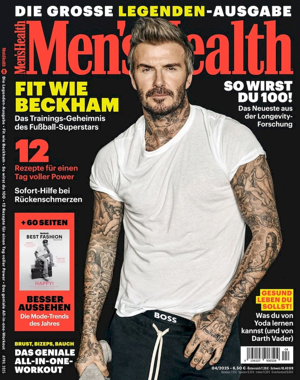 Mens Health Magazin Deutschland 2025-04 David Beckham
