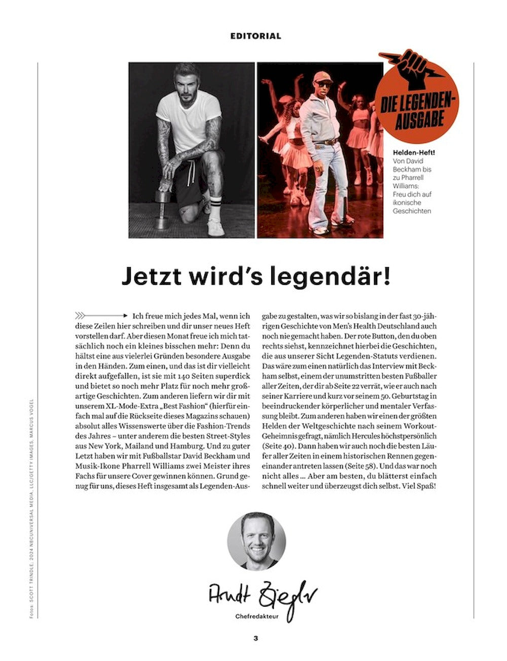 Mens Health Magazin Deutschland 2025-04 David Beckham