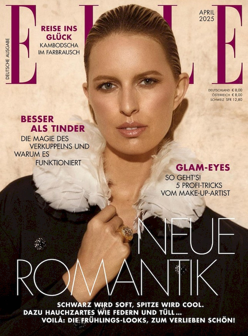 Elle Magazin Deutschland 2025-04 Karolína Isela Kurkova