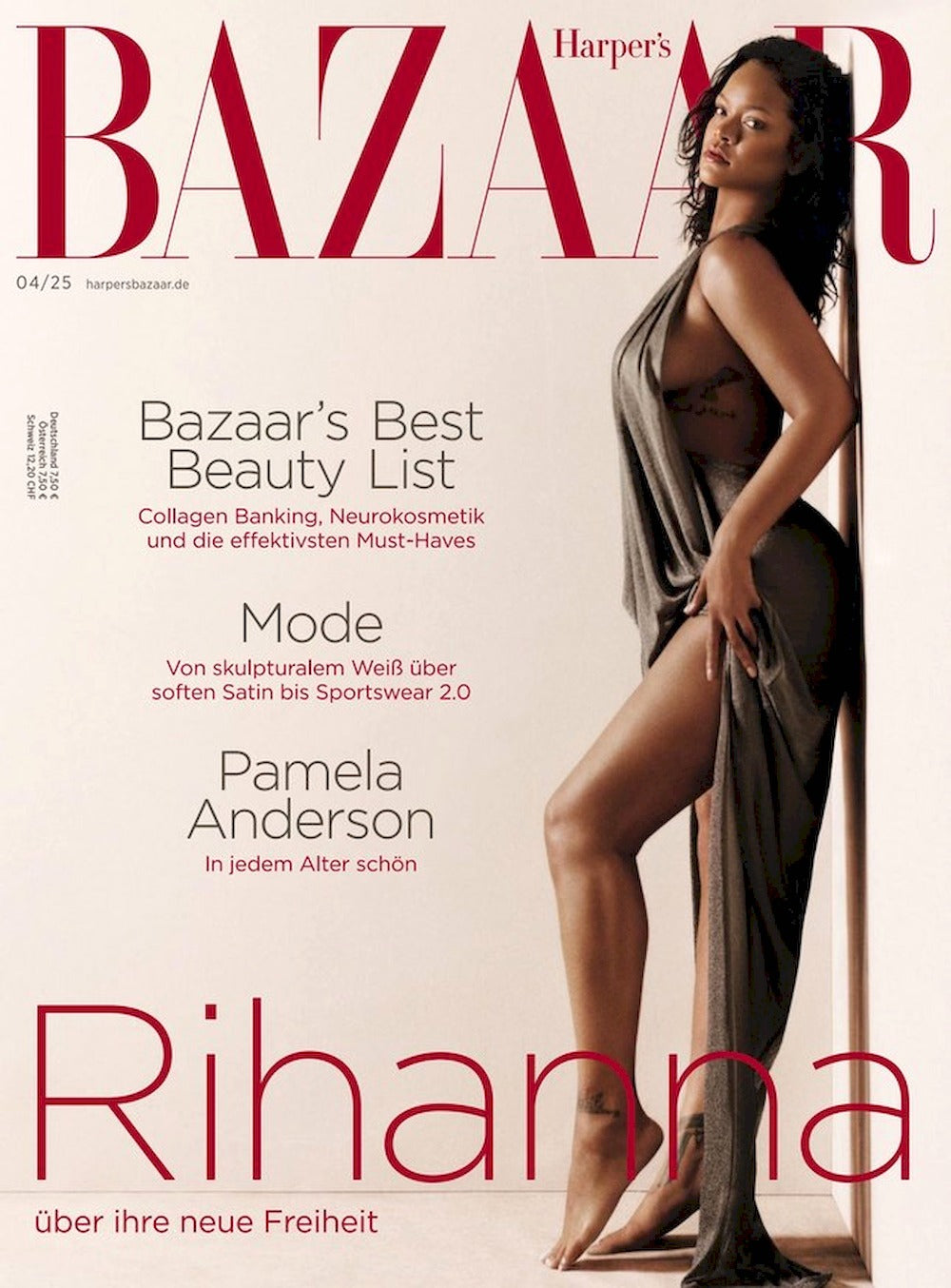 Harpers Bazaar Magazin Deutschland 2025-04 Rihanna Pamela Anderson